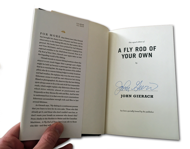 Autographed Copies of John Gierach's New Book!